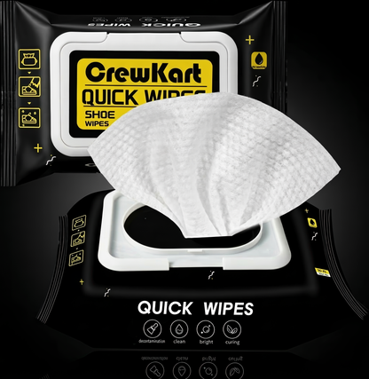 Instant Shoe Cleaner Wipes