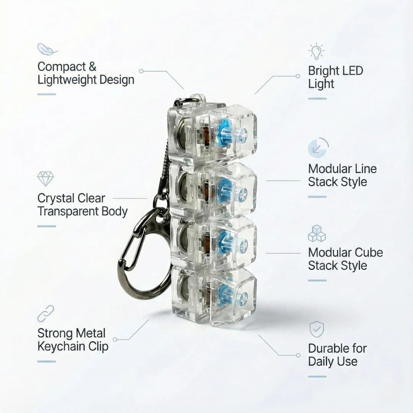 Clicky Keychain