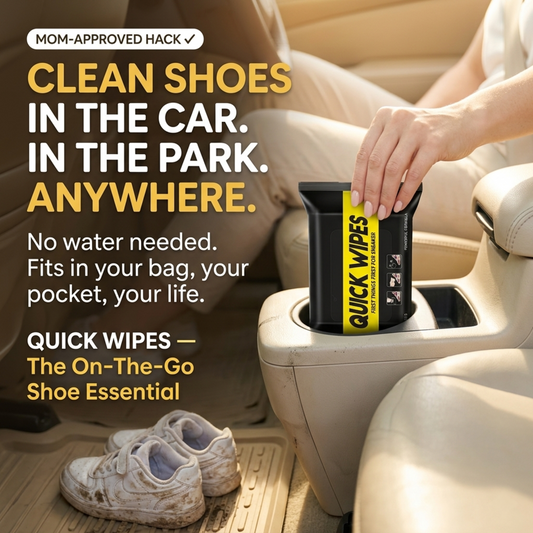 Instant Shoe Cleaner Wipes